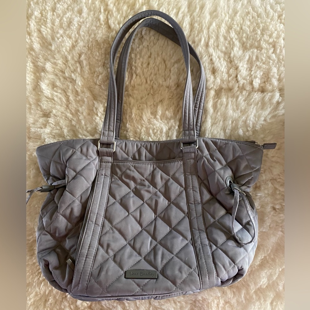 Vera Bradley canvas shopper - Gray